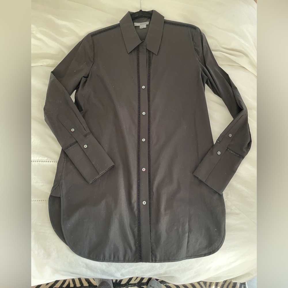 Vince, long black tunic